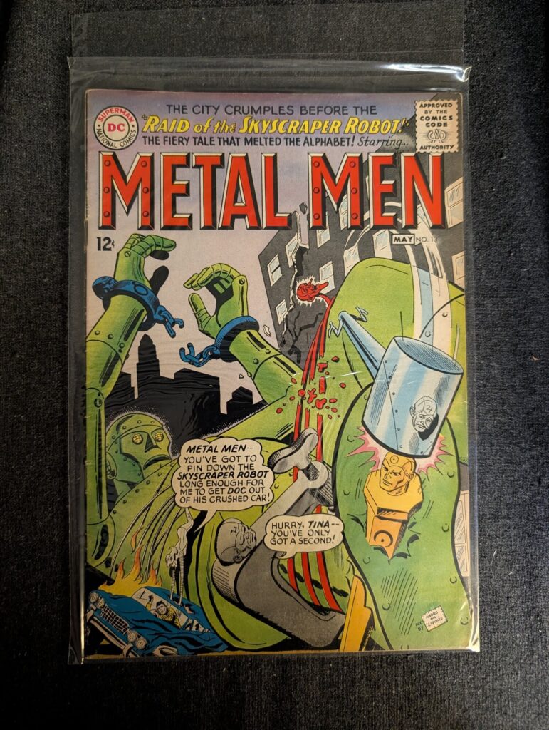 Metal Men #13 front cover