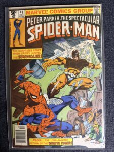 The Spectacular Spider-Man #49 front cover