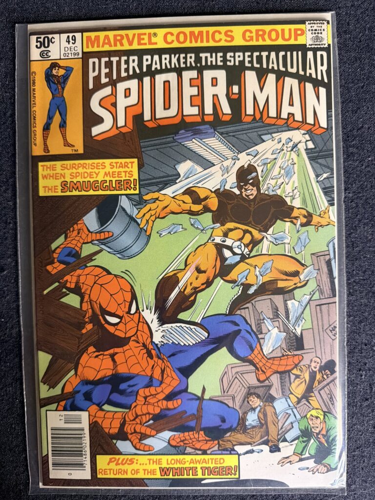 The Spectacular Spider-Man #49 front cover