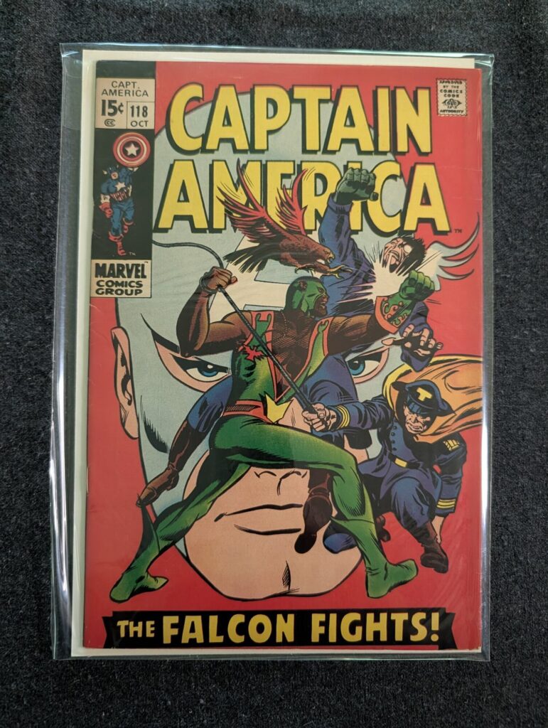 Captain America #118 front cover
