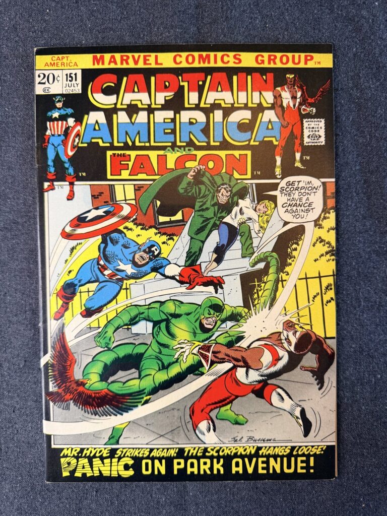 Captain America #151 front cover