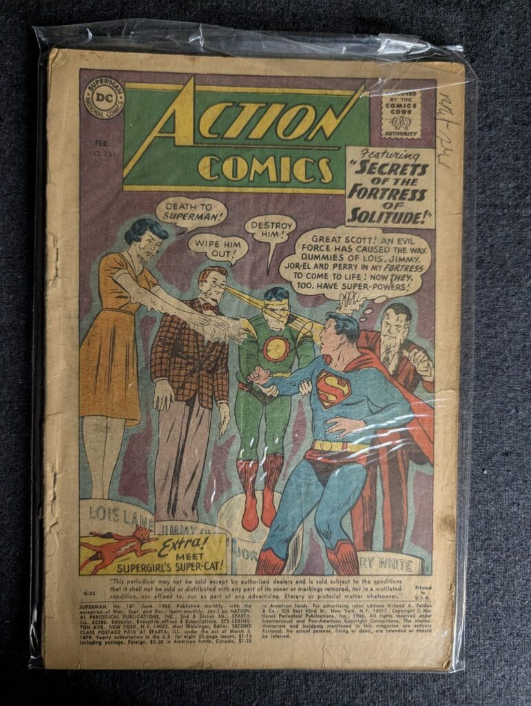 Action Comics #281 front cover