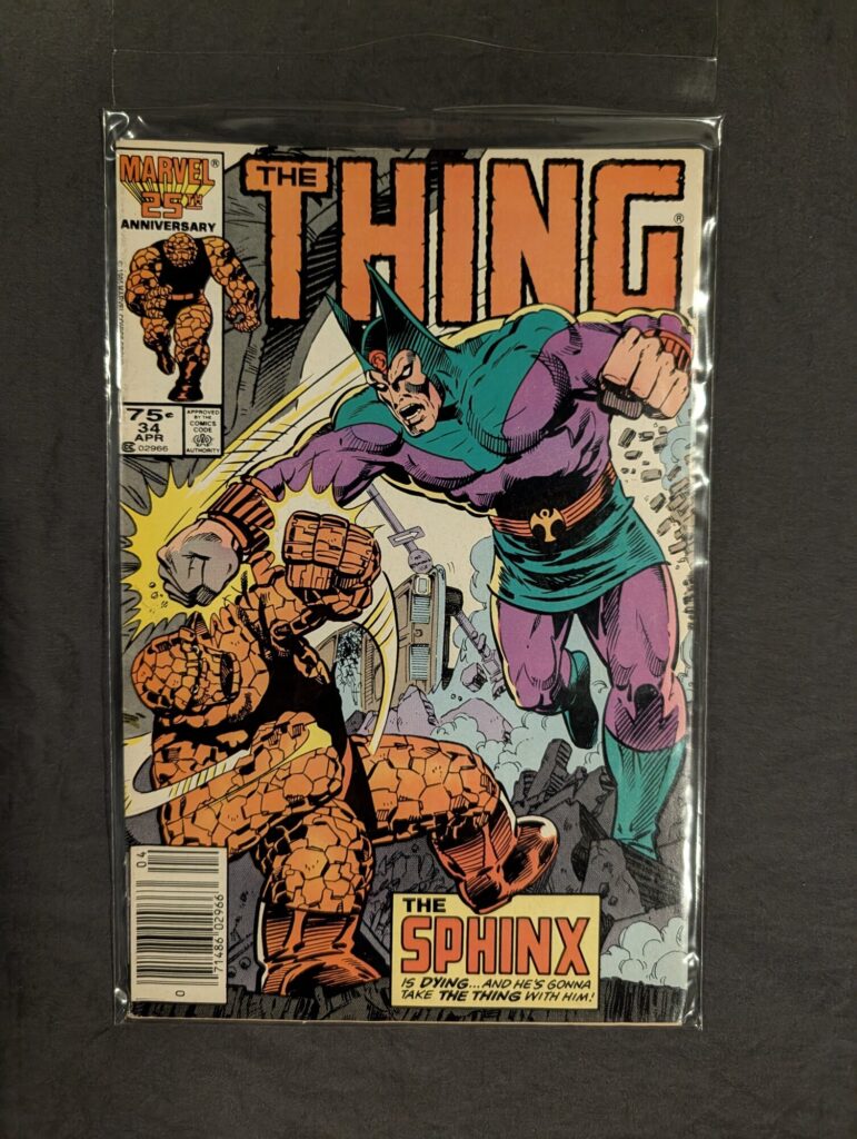 The Thing #34 front cover