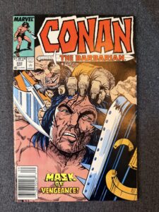 Conan the Barbarian #222 front cover