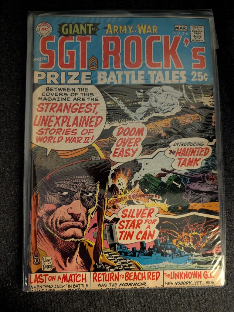 Our Army at War #216 front cover