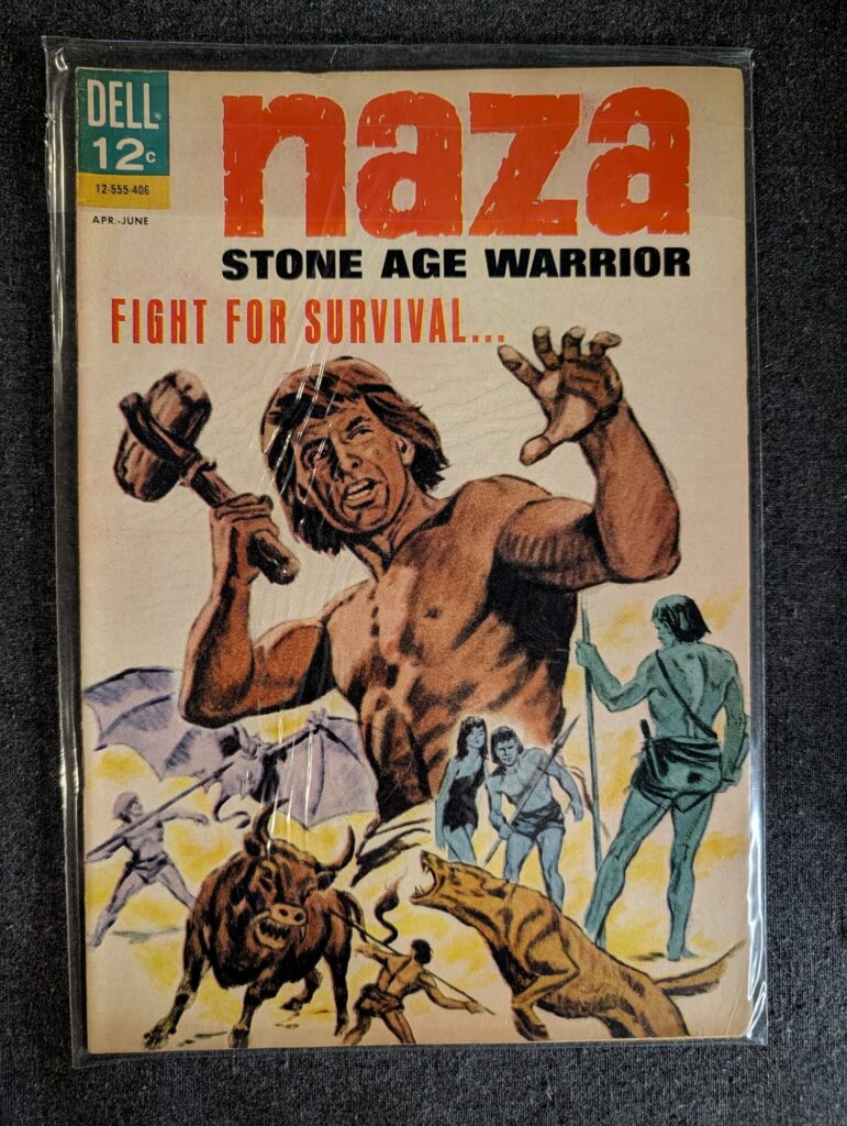 Naza Stone Age Warrior #1 front cover