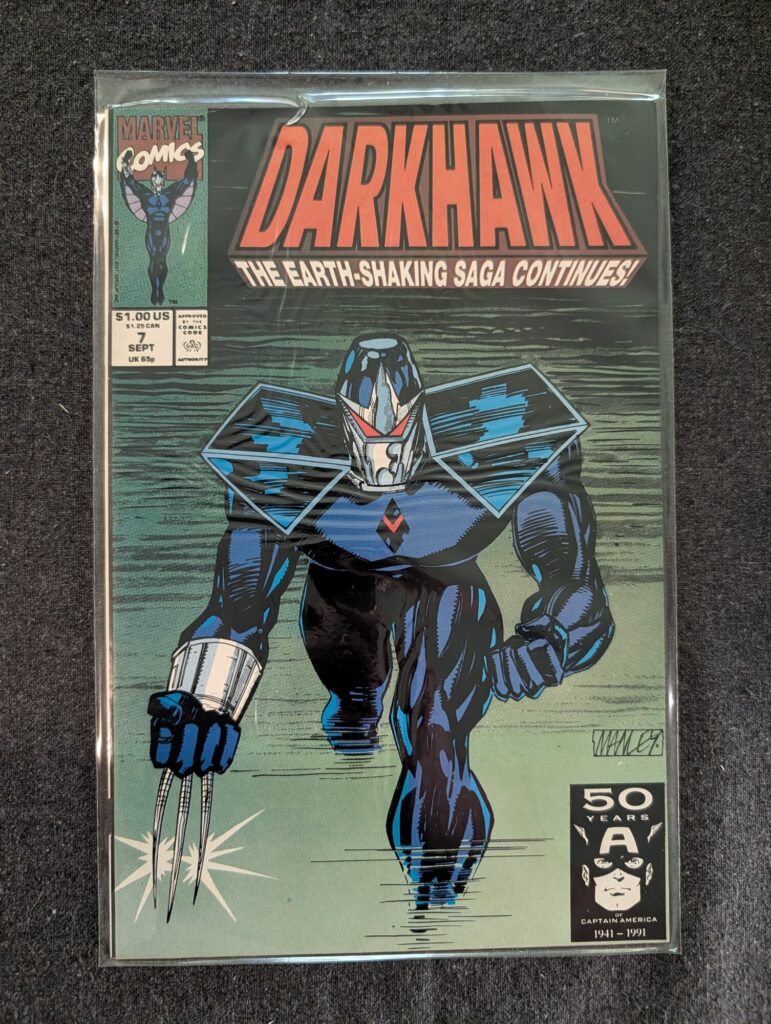 Darkhawk #7 front cover