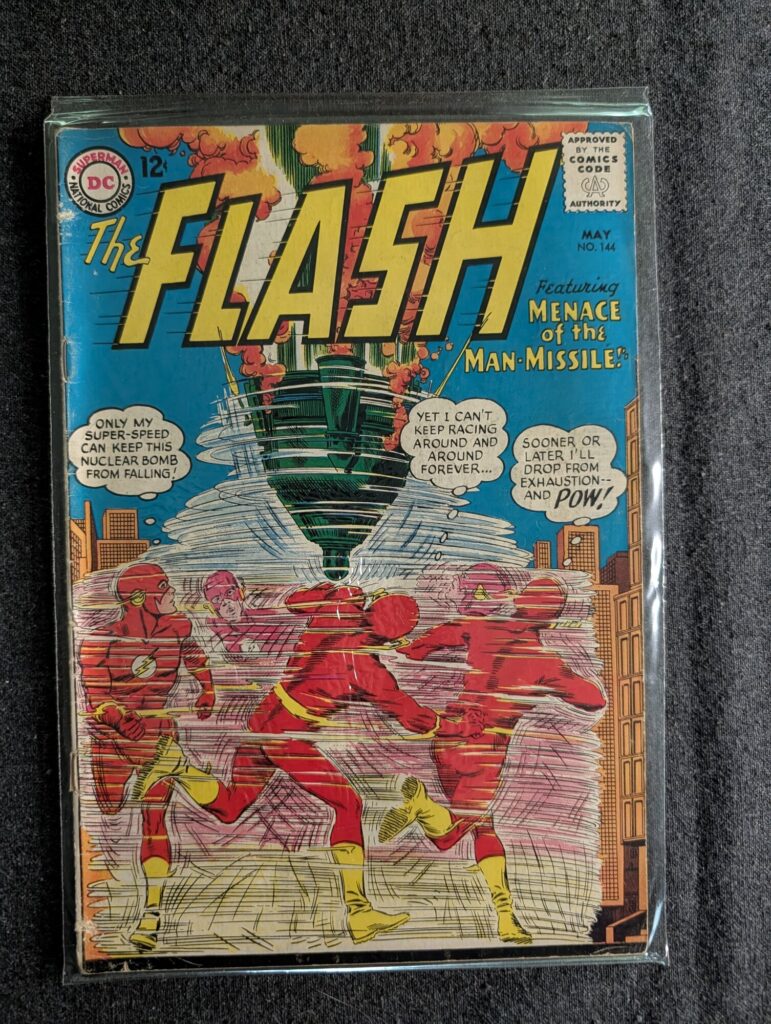 The Flash #144 front cover