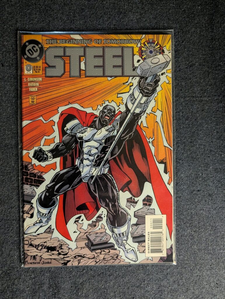 Steel #0 front cover