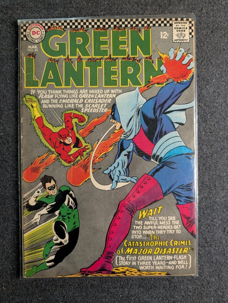 Green Lantern #43 front cover