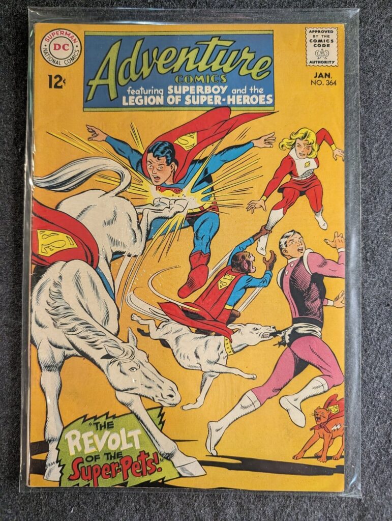 Adventure Comics #364 front cover