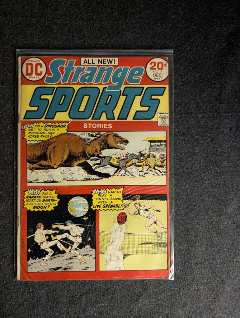 Strange Sports Stories #2 front cover