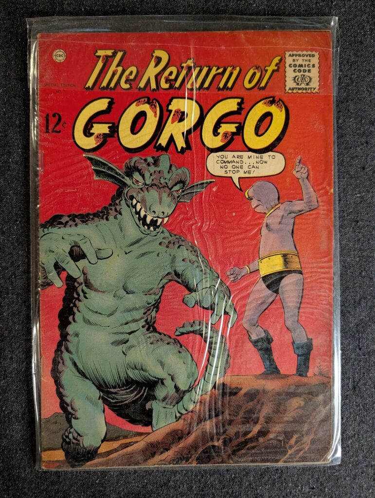 The Return of Gorgo #3 front cover