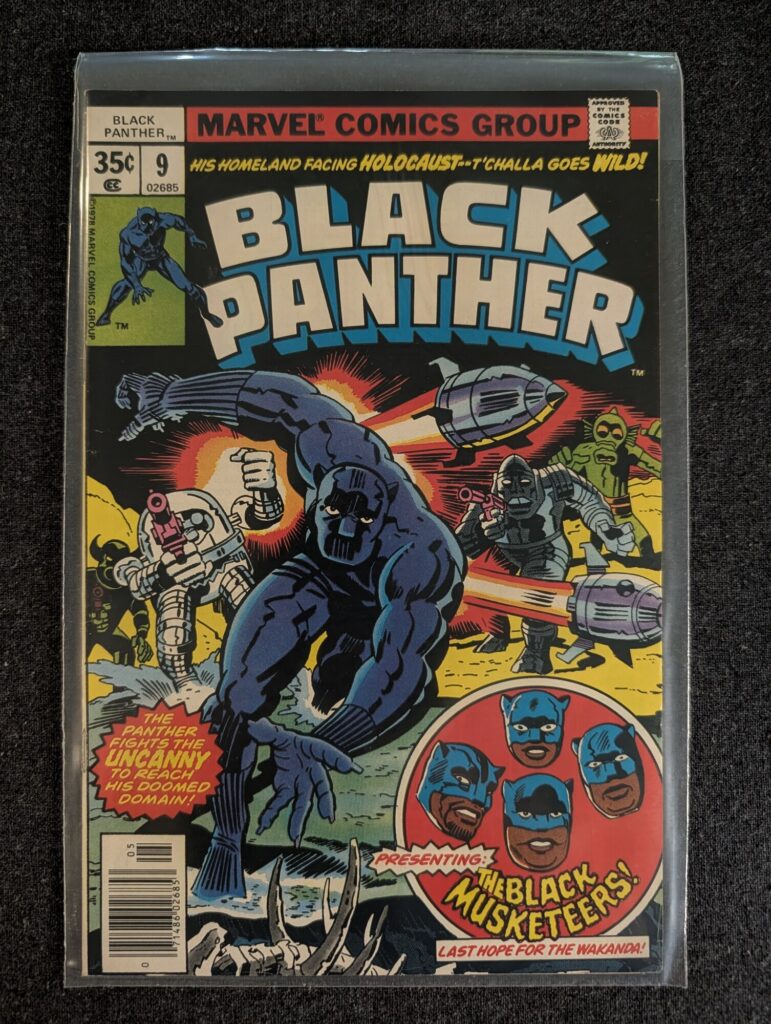 Black Panther #9 front cover