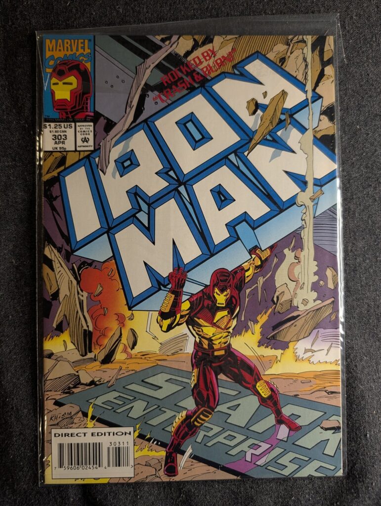 Iron Man #303 front cover