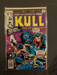 Kull the Destroyer #27 front cover