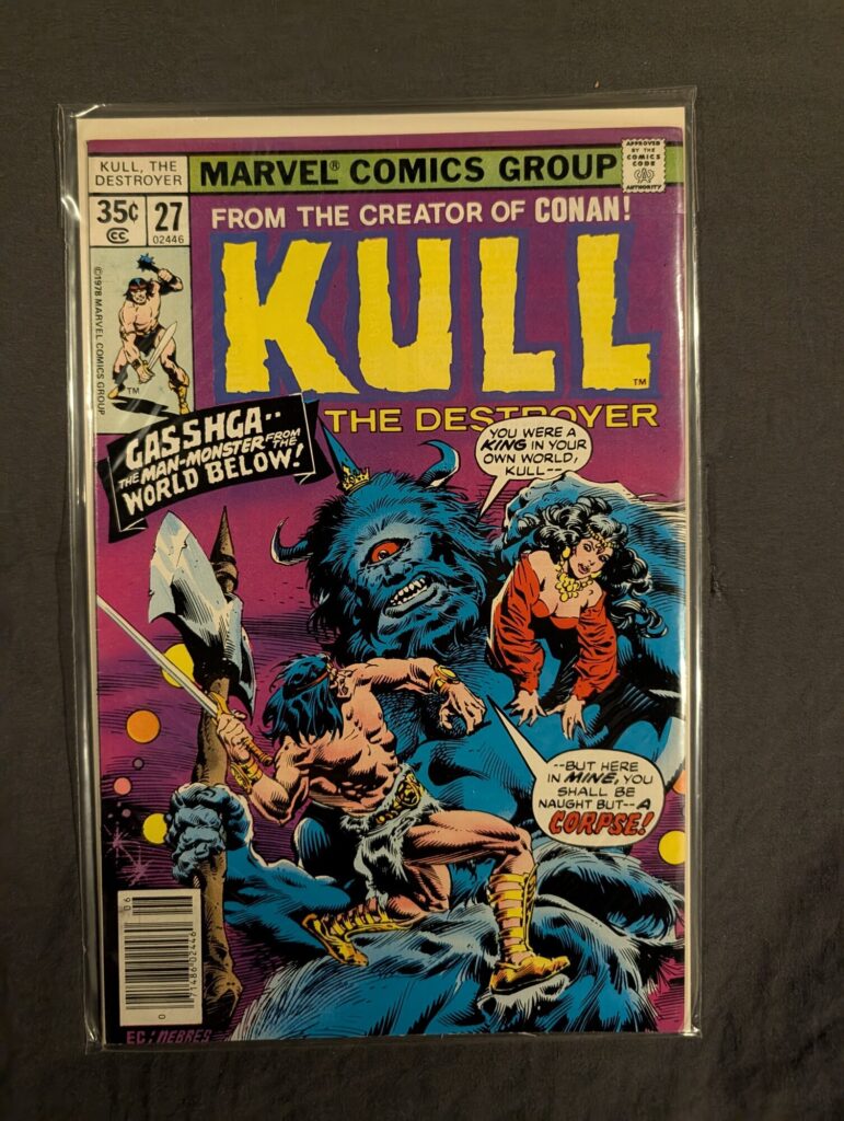 Kull the Destroyer #27 front cover