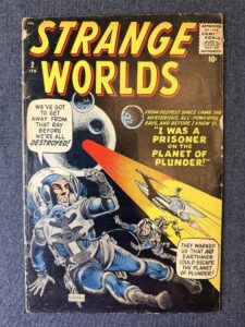 Strange Worlds #2 front cover