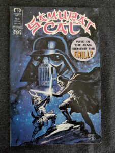 Samurai Cat #3 front cover