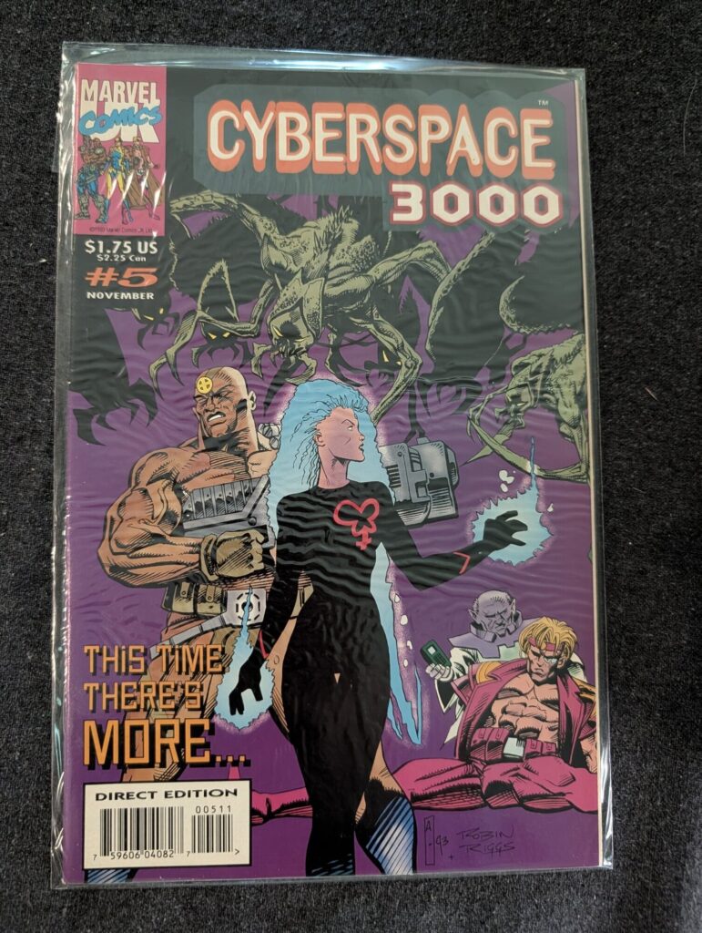 Cyberspace 3000 #5 front cover