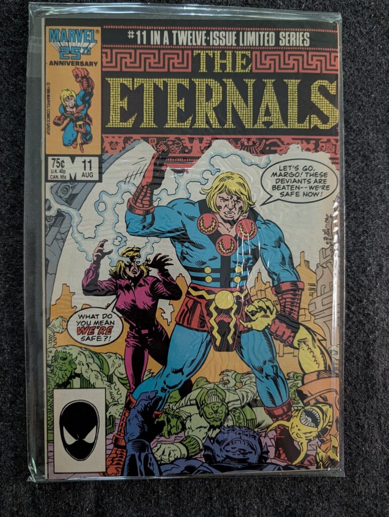 The Eternals #11 front cover