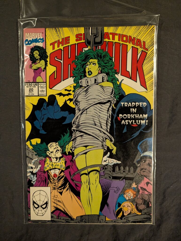 The Sensational She-Hulk #20 front cover