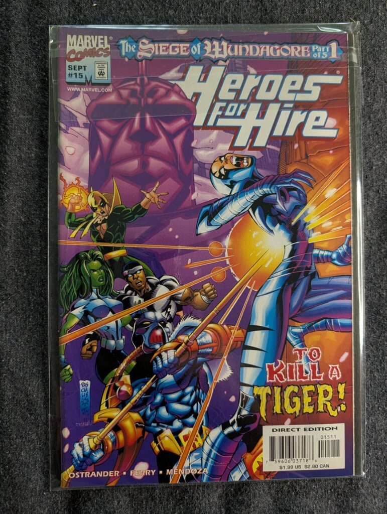 Heroes for Hire #15 front cover