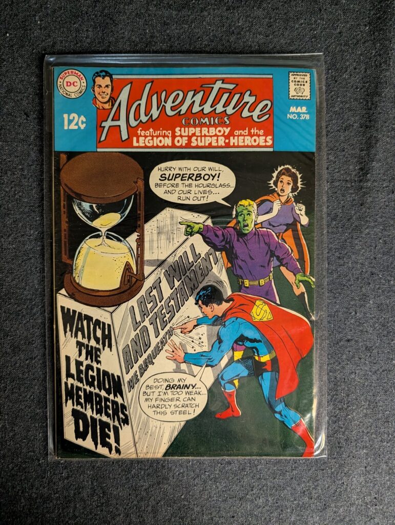 Adventure Comics #378 front cover