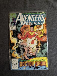 Avengers Spotlight #37 front cover