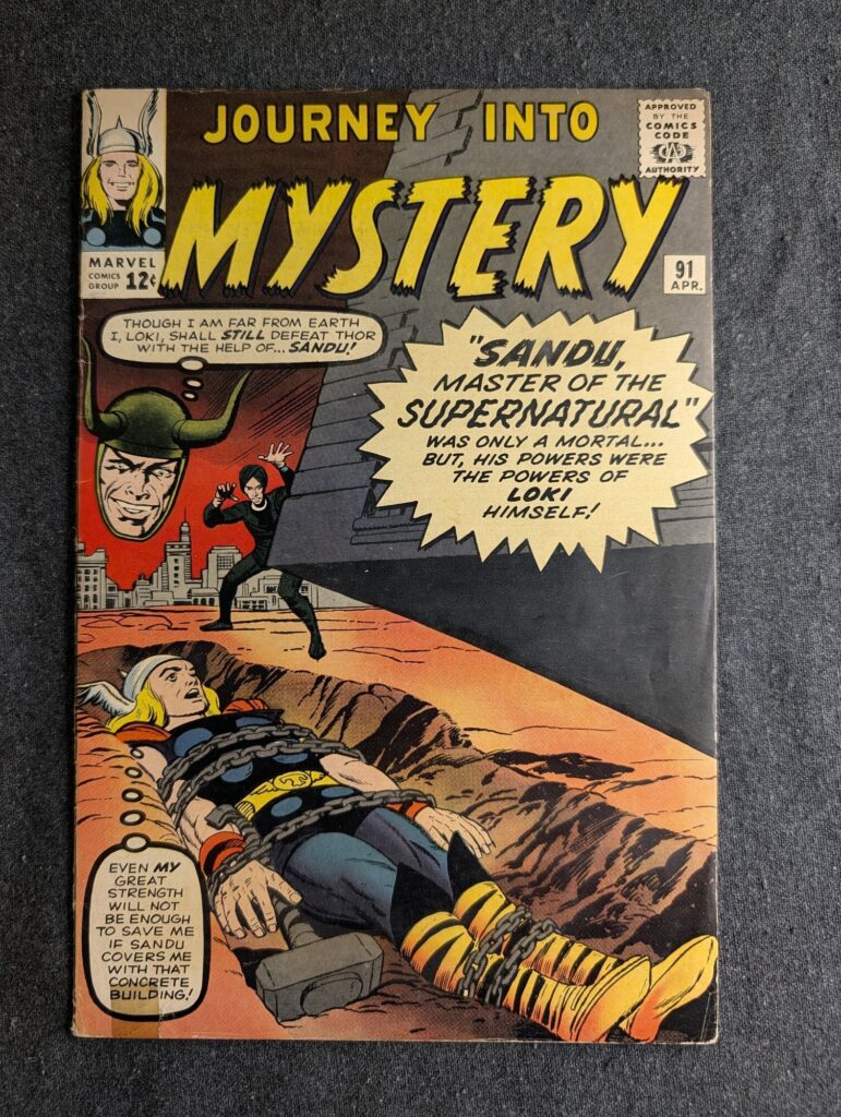 Journey Into Mystery #91 front cover