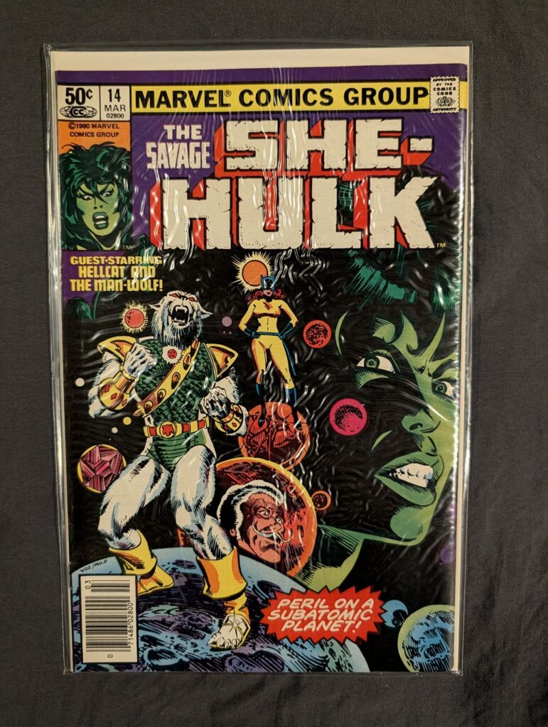 The Savage She-Hulk #14 front cover