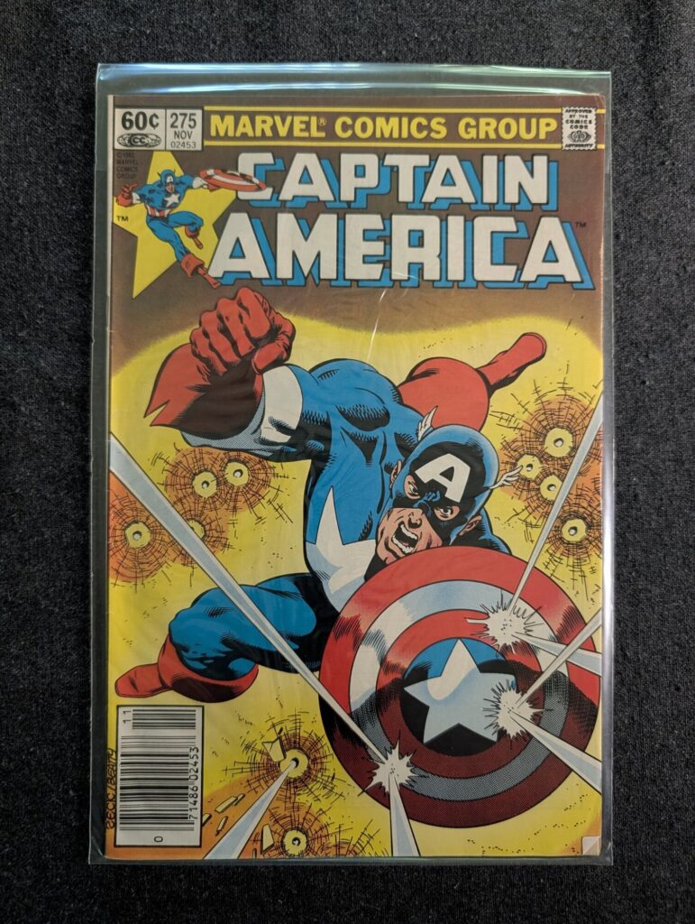 Captain America #275 front cover
