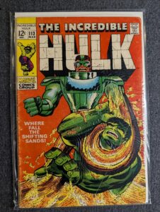 The Incredible Hulk #113 front cover
