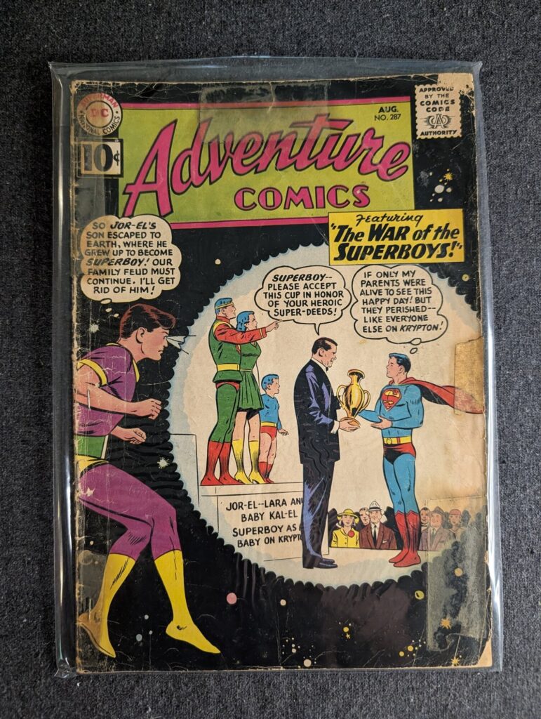 Adventure Comics #287 front cover
