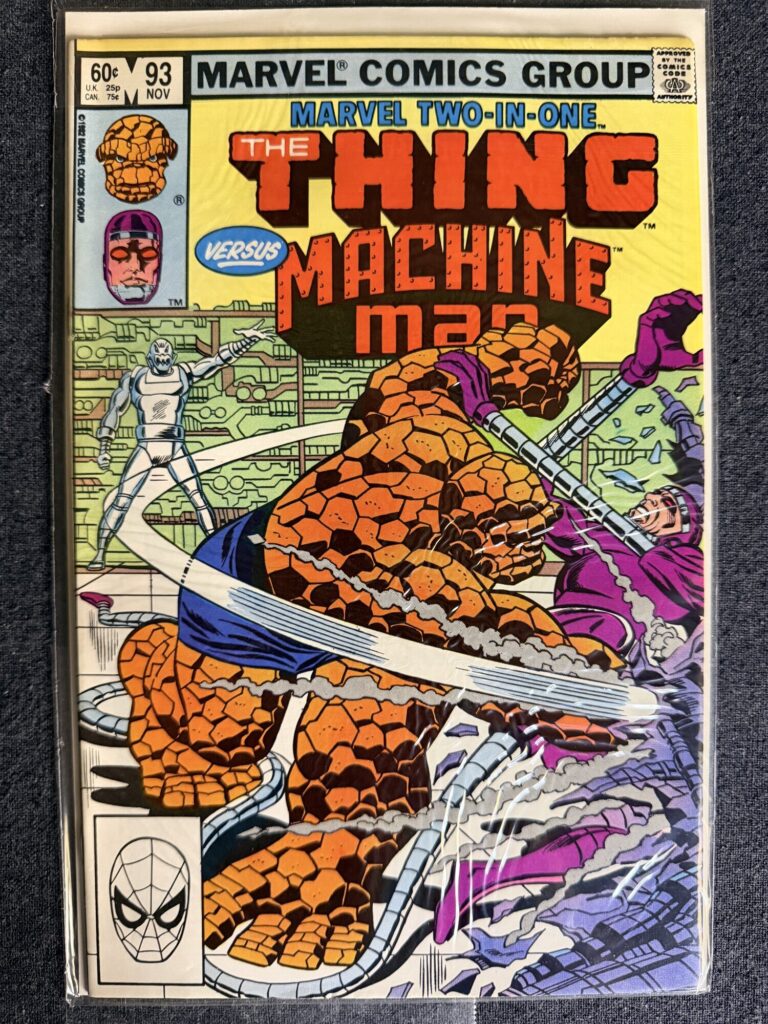 Marvel Two-In-One #93 front cover