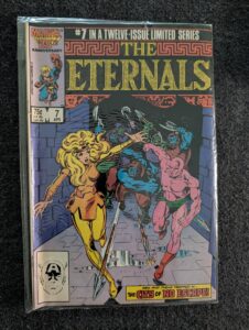The Eternals #7 front cover