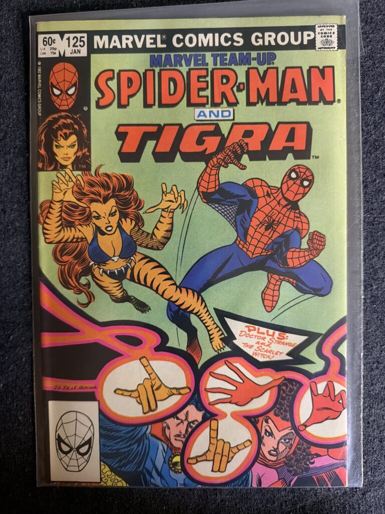 Marvel Team-Up #125 front cover