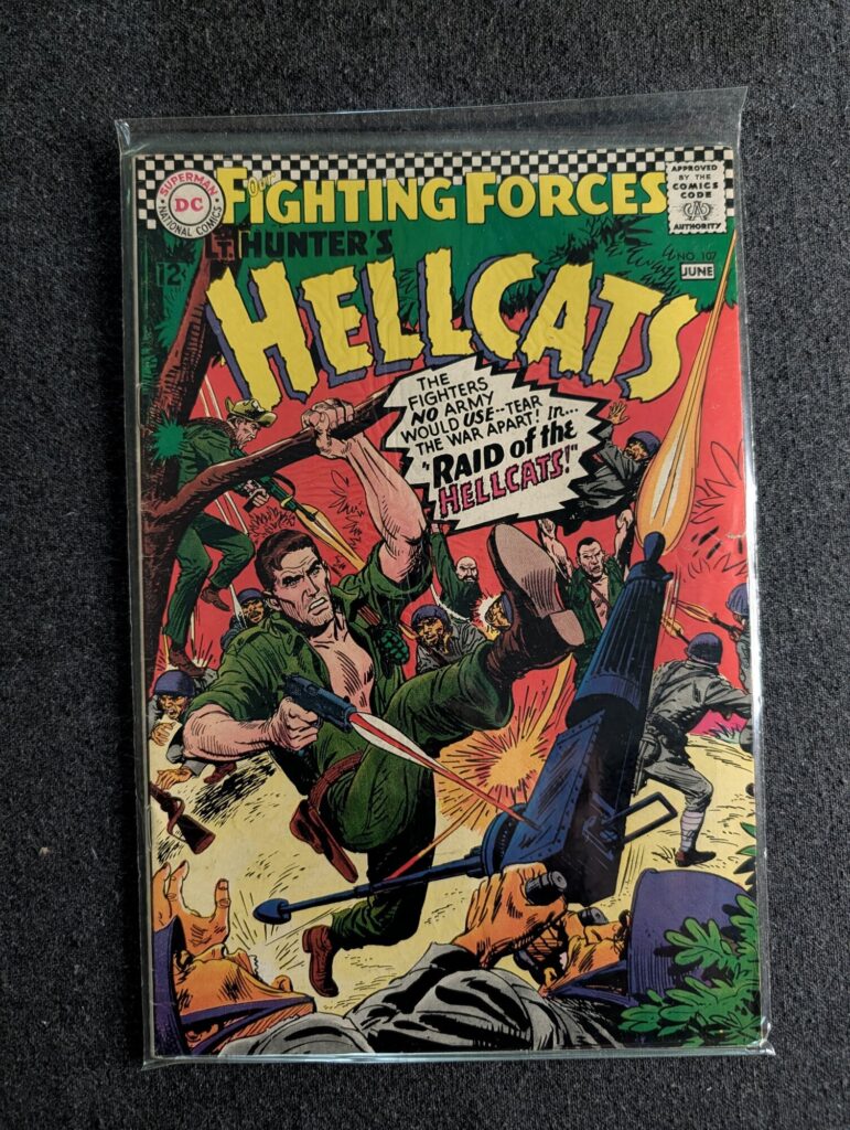 Our Fighting Forces #107 front cover