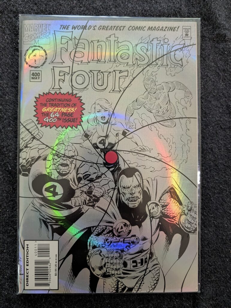 Fantastic Four #400 front cover