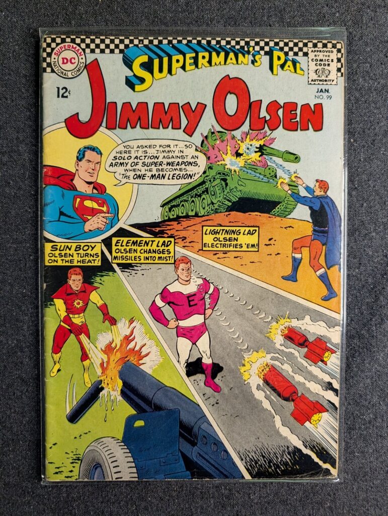 Superman's Pal Jimmy Olsen #99 front cover