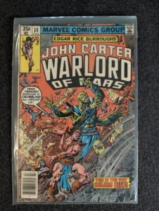 John Carter, Warlord of Mars #14 front cover