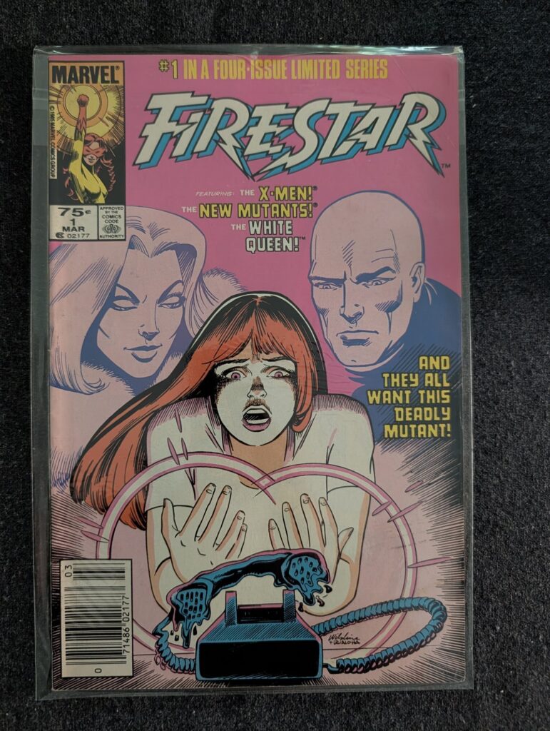 Firestar #1 front cover