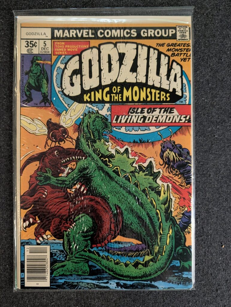 Godzilla, King of the Monsters #5 front cover