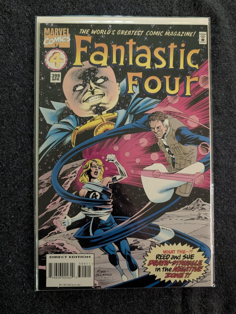 Fantastic Four #399 front cover