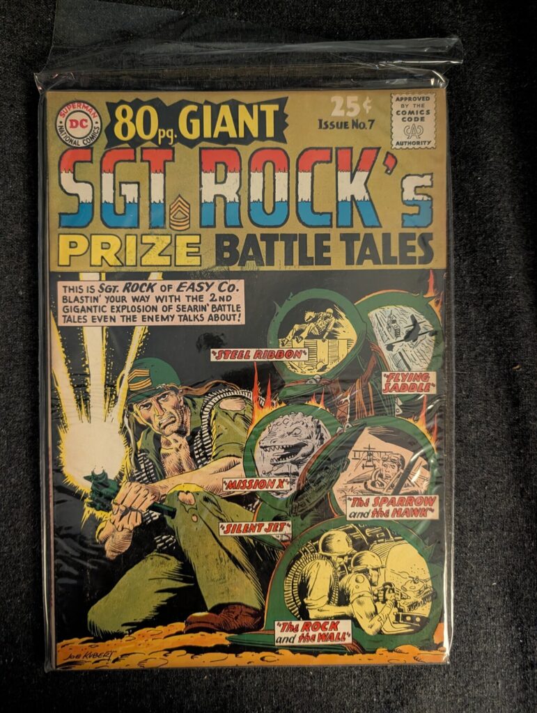 Sgt. Rock's Prize Battle Tales #7 front cover