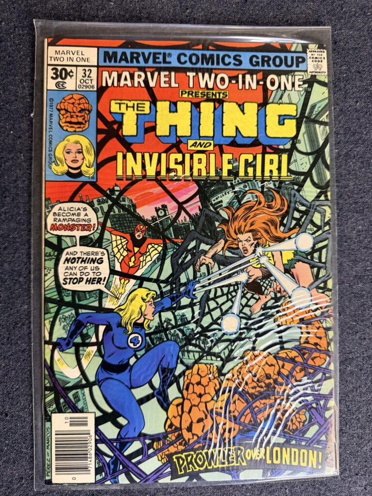 Marvel Two-in-One #32 front cover