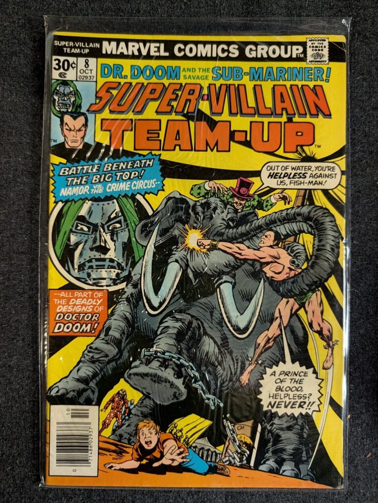 Super-Villain Team-Up #8 front cover