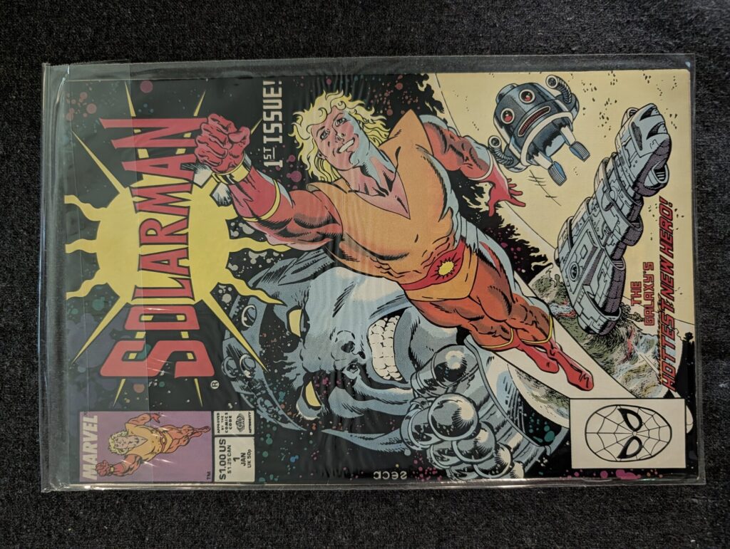 Solarman #1 front cover