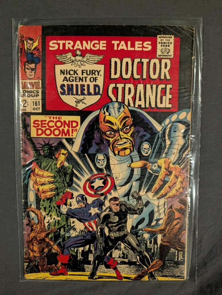 Strange Tales #161 front cover