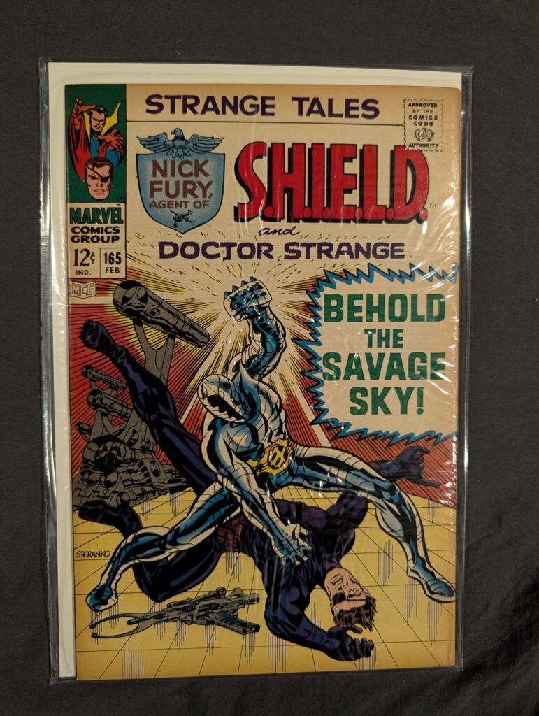 Strange Tales #165 front cover